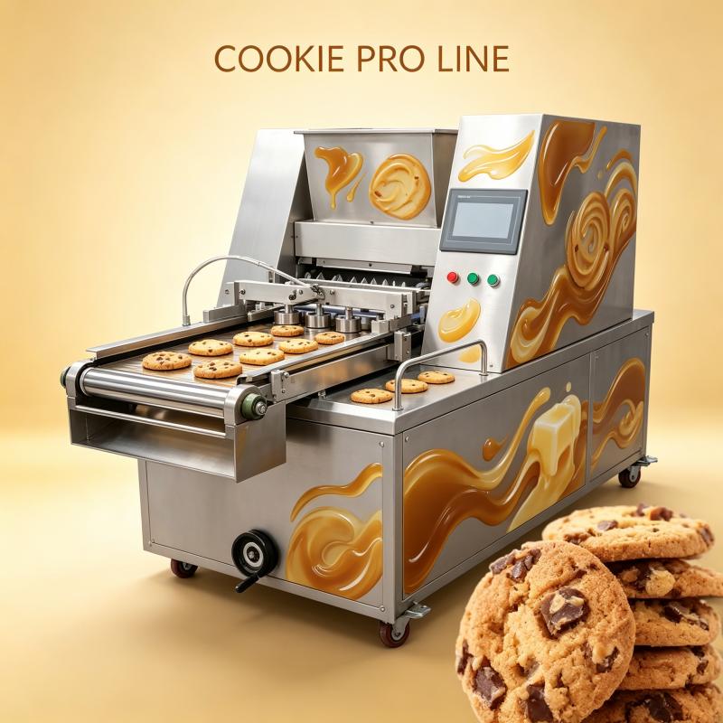 Food Energy Snacks - เครื่องทำคุกกี้กึ่งอัตโนมัติ เครื่องทำขนม เครื่องจำหน่ายอาหารอัตโนมัติ โรงงานผลิตเศษขนมปัง โรงงานผลิตอาหารและเครื่องดื่ม ประหยัดพลังงาน