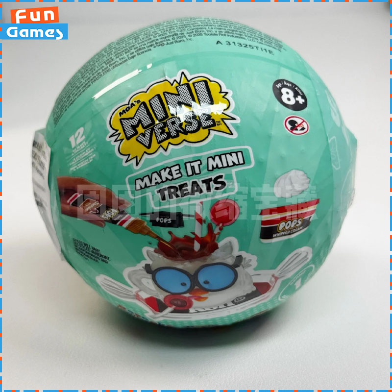 Food Snacks For Kids - ของเล่น MGA มินิเวิร์ส มินิไบน์ดบอล ของเล่นฮาโลวีน ของเล่นบ้านจำลอง