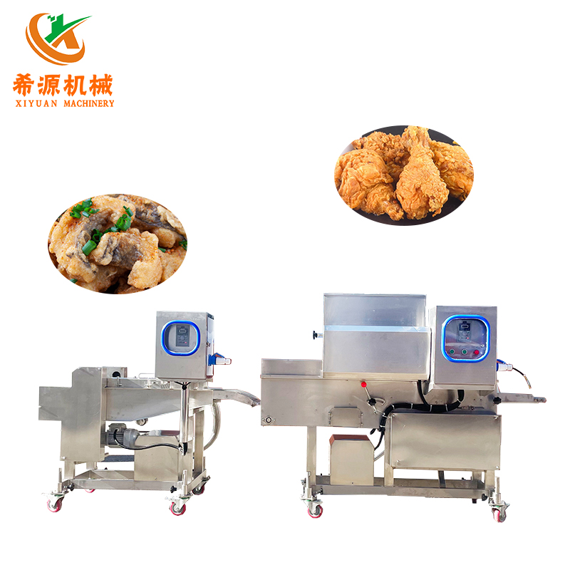 Food Energy Snacks - เครื่องทำเนื้อเคลือบแป้งสำหรับไก่ทอด ปลาทอด และขนมขบเคี้ยว ใช้พลังงานต่ำ ผลิตจากโรงงานมาตรฐาน CE