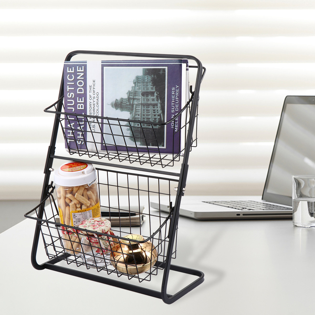 ตะกร้าเก็บของเหล็กคุณภาพพรีเมี - Food Snacks With Iron บทวิจารณ์และราคา
