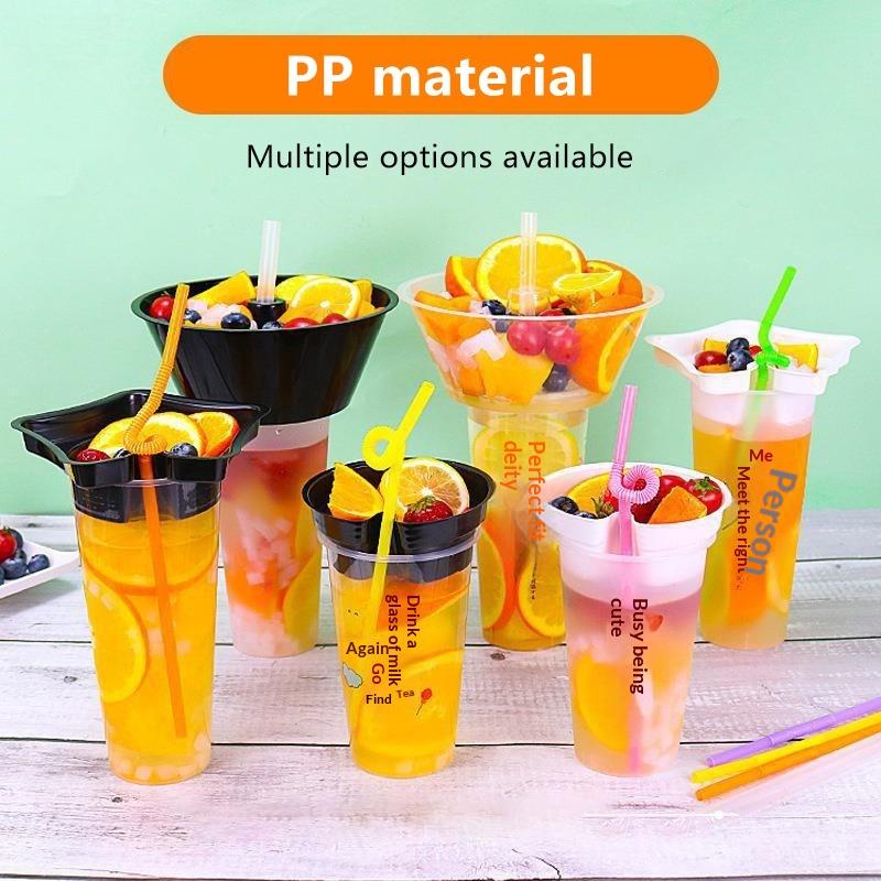 SUSU 10/50 ชิ้นถ้วยพลาสติกแบบใ - Food Snacks For Kids บทวิจารณ์และราคา