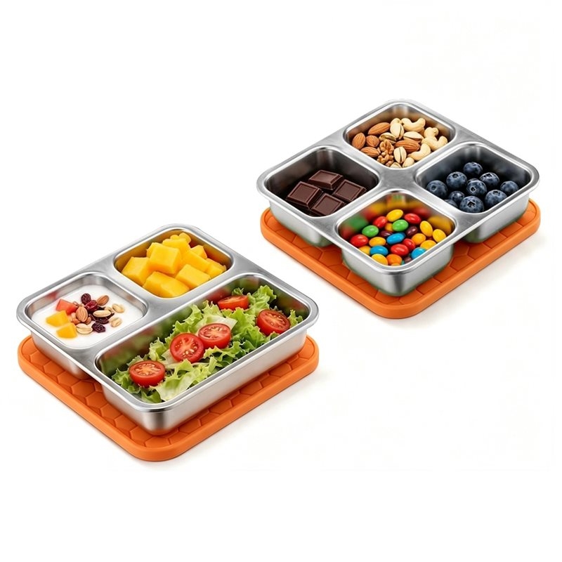 กล่องใส่อาหารสแตนเลสสำหรับเด็ก - Food Snacks For Kids บทวิจารณ์และราคา