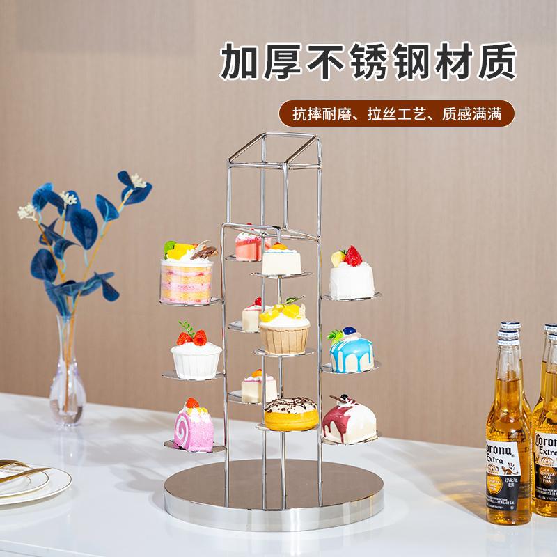 ชั้นวางอาหารบุฟเฟ่ต์โรงแรม ถาด - Food Snacks With Iron บทวิจารณ์และราคา