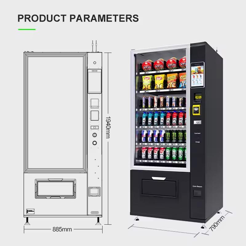 ตู้จำหน่ายสินค้าอัตโนมัติแบบคล - Food With Snacks บทวิจารณ์และราคา