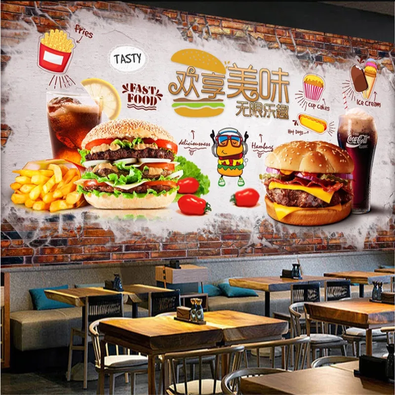 ที่กําหนดเองข้อความเบอร์เกอร์  - Food Snacks Background บทวิจารณ์และราคา