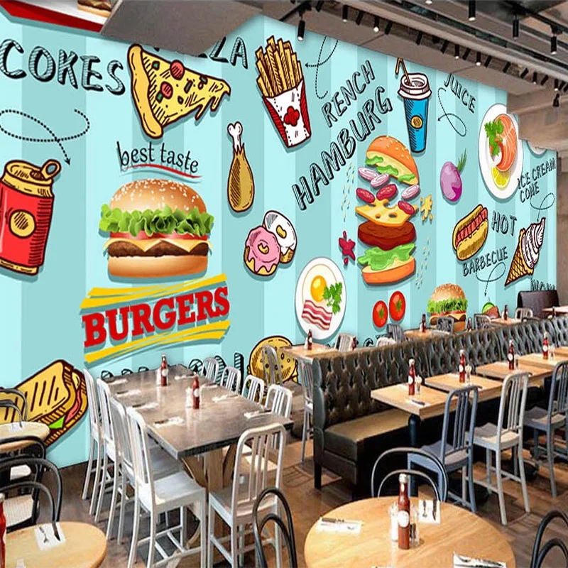 วอลล์เปเปอร์ 3D แบบกำหนดเอง วา - Food Snacks Background บทวิจารณ์และราคา
