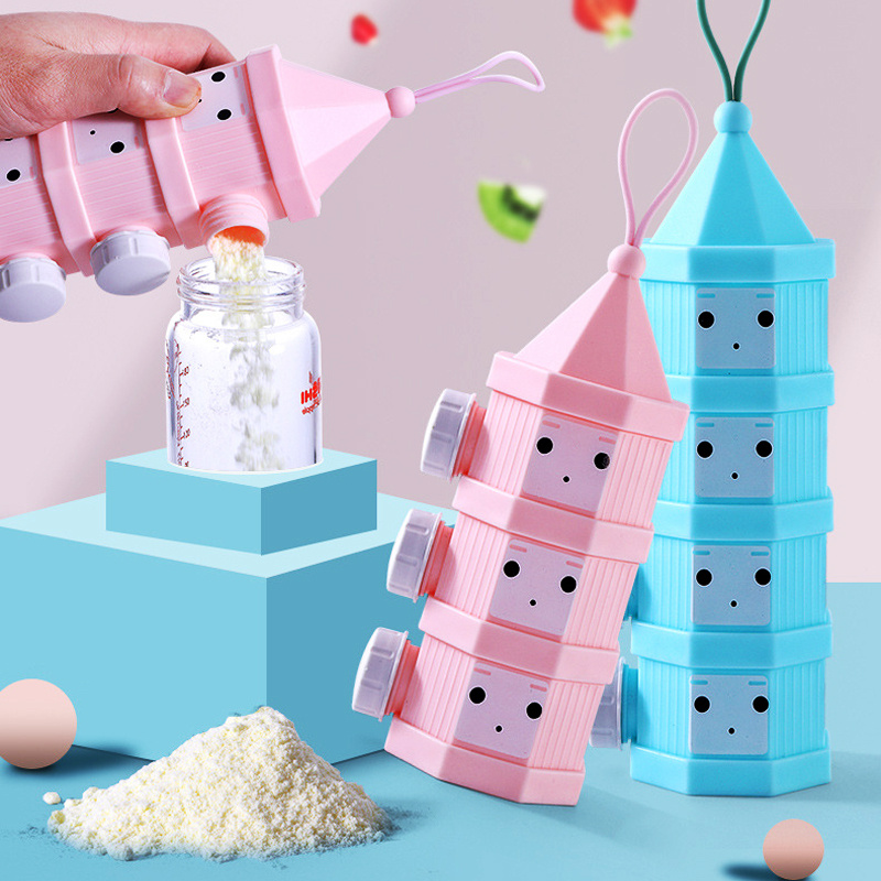 3/4ชั้นอาหารเด็กแบบพกพาเด็กขนม - Food Snacks For Kids บทวิจารณ์และราคา