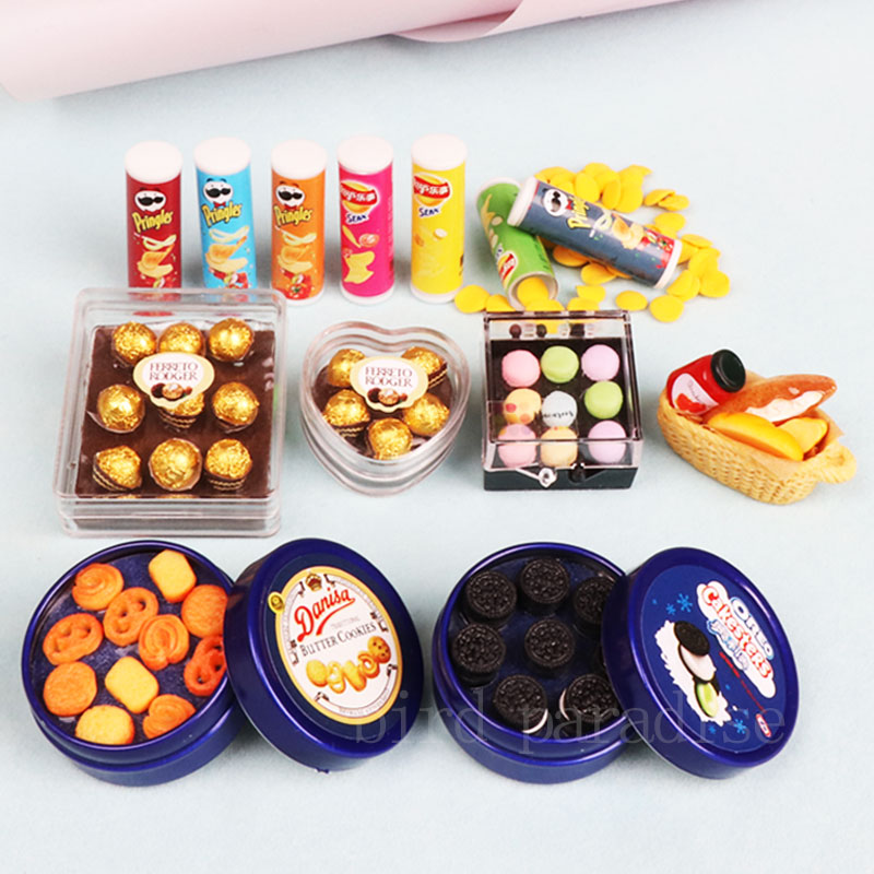 1/6 Miniatrue ตุ๊กตาอาหารมินิค - Junk Food Snacks บทวิจารณ์และราคา