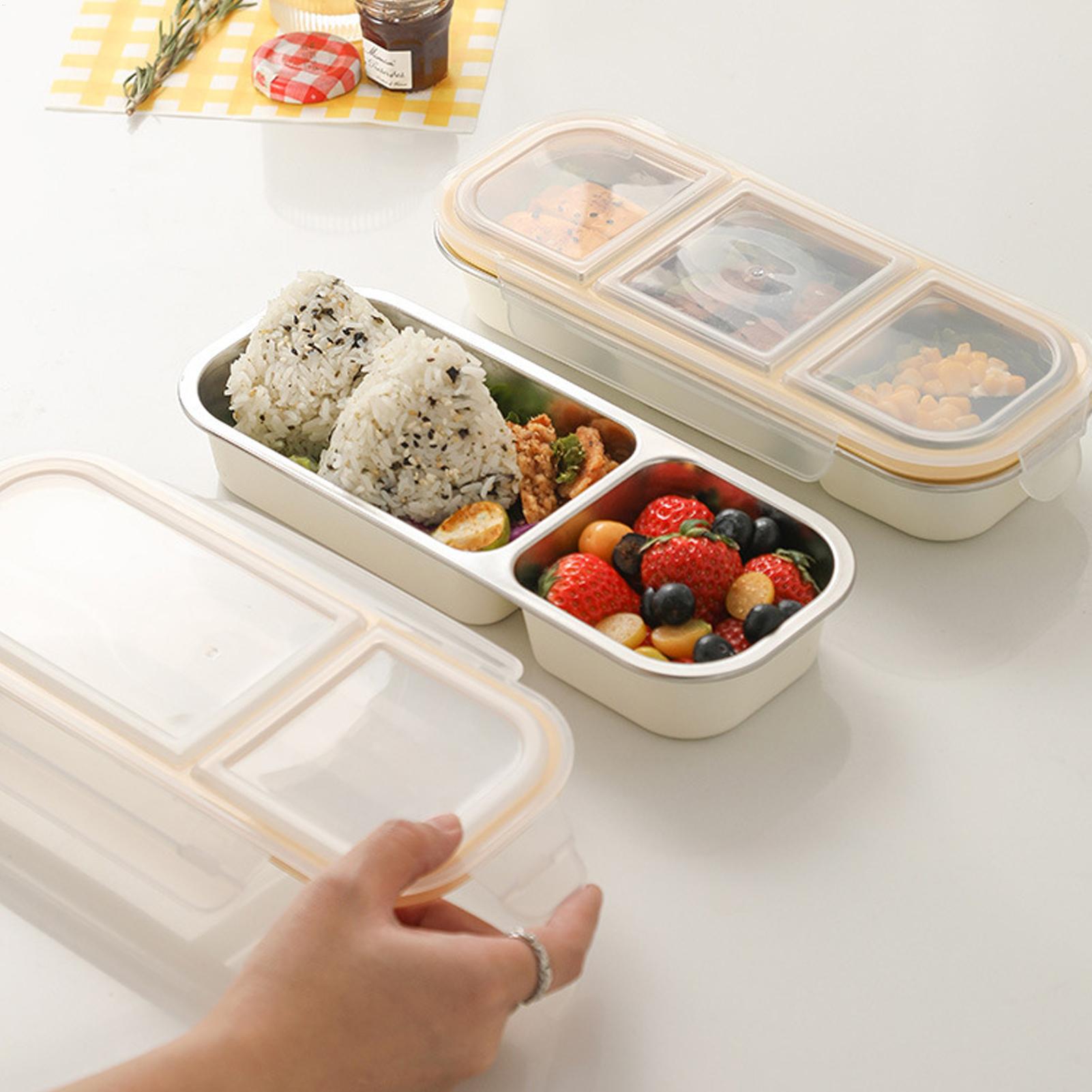 กล่องขนมสแตนเลส กล่องใส่ขนมกัน - Food Prep Snacks บทวิจารณ์และราคา