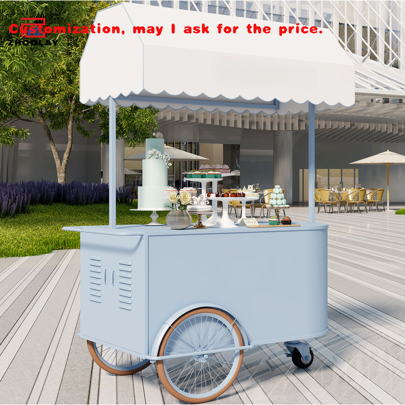 รถเข็นขายอาหารเคลื่อนที่แบบพกพ - Food Snacks Business บทวิจารณ์และราคา