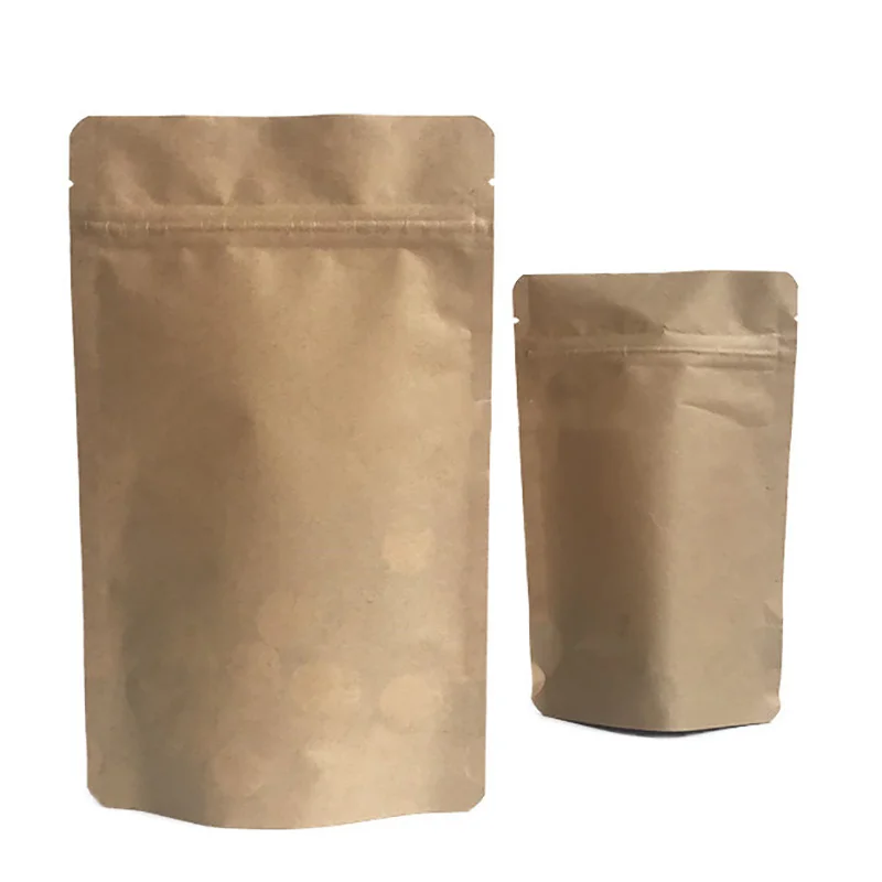 50pcs Resealable Doypack กระดา - Food Energy Snacks บทวิจารณ์และราคา